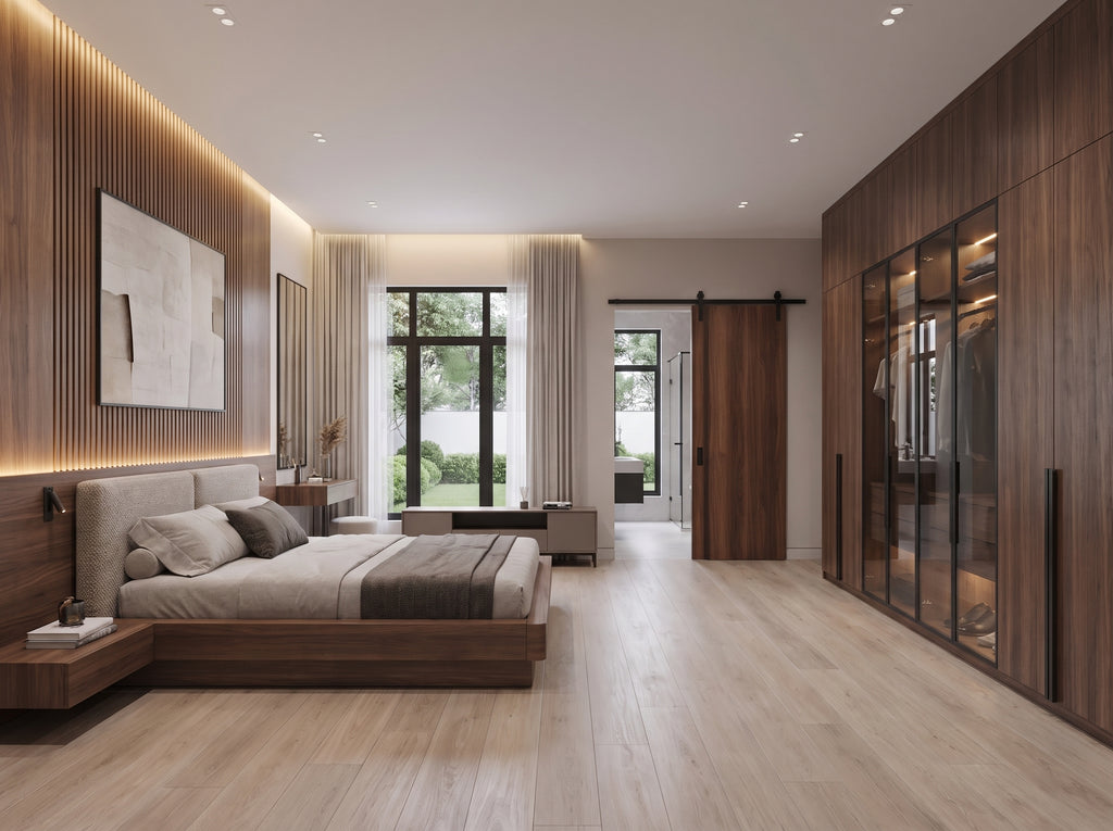 The Onyx Crest Residence | Modern Minimalist Luxury Bungalow Design