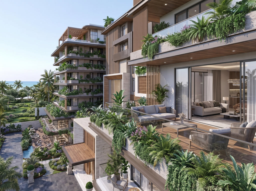 LAZURE URBAN ADRESS /Premium Contemporary Tropical Residential Apartment Development