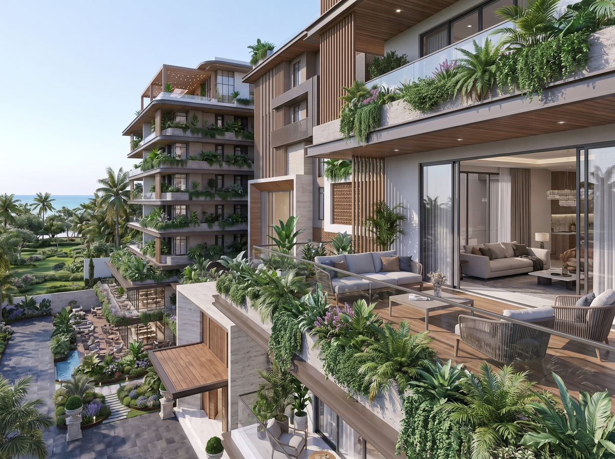 LAZURE URBAN ADRESS /Premium Contemporary Tropical Residential Apartment Development