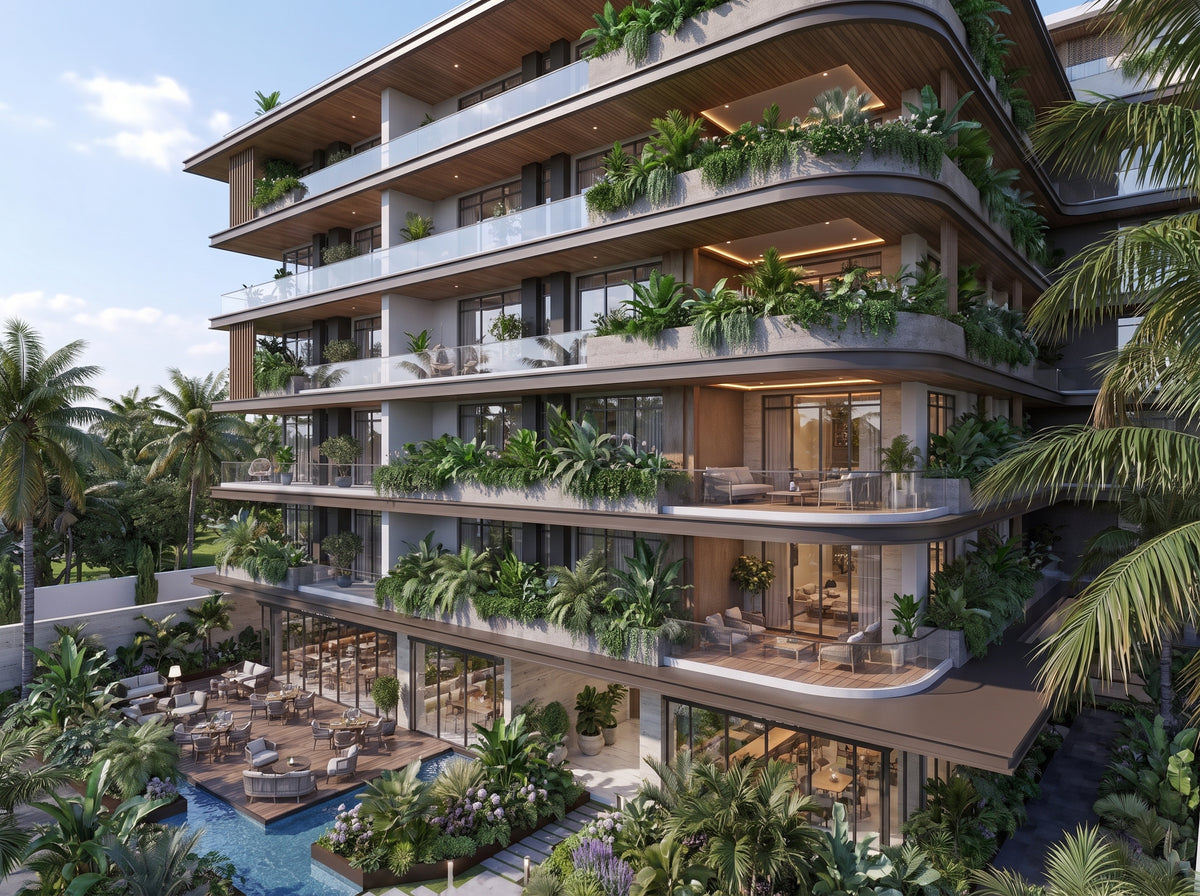 LAZURE URBAN ADRESS /Premium Contemporary Tropical Residential Apartment Development