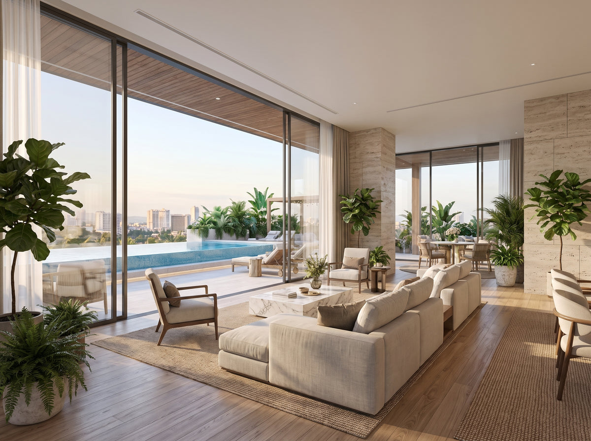LAZURE URBAN ADRESS /Premium Contemporary Tropical Residential Apartment Development