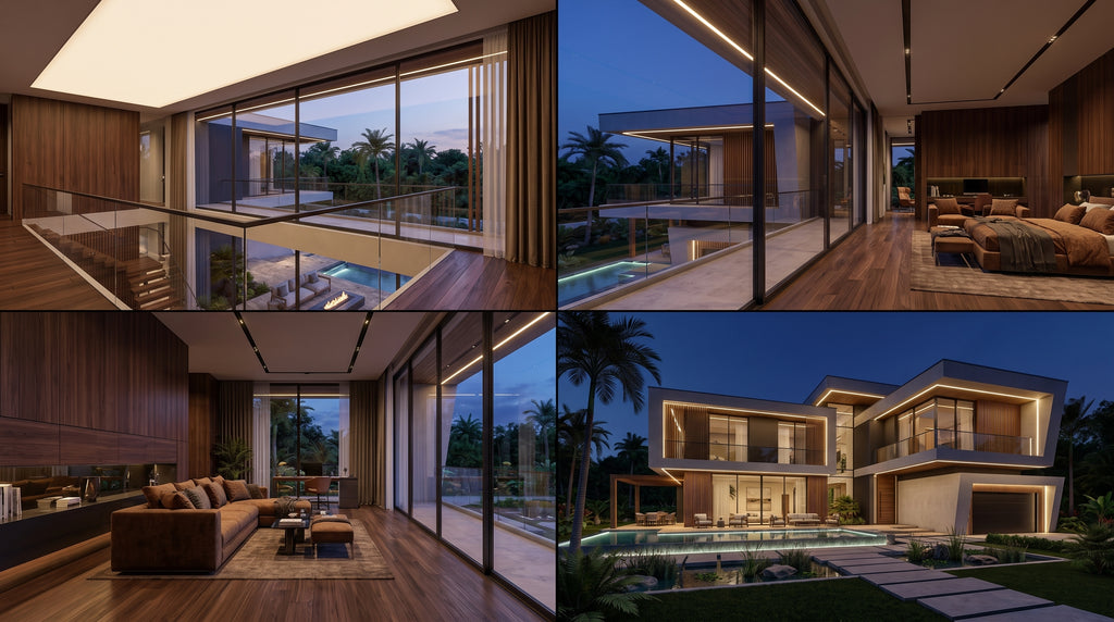 Villa Luminosa | The Horizon Sanctuary — Modern Tropical Luxury Villa Plan