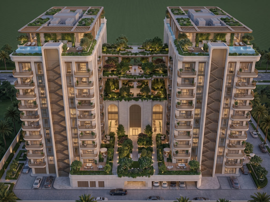 Twin-Tower Sky Garden Apartments
