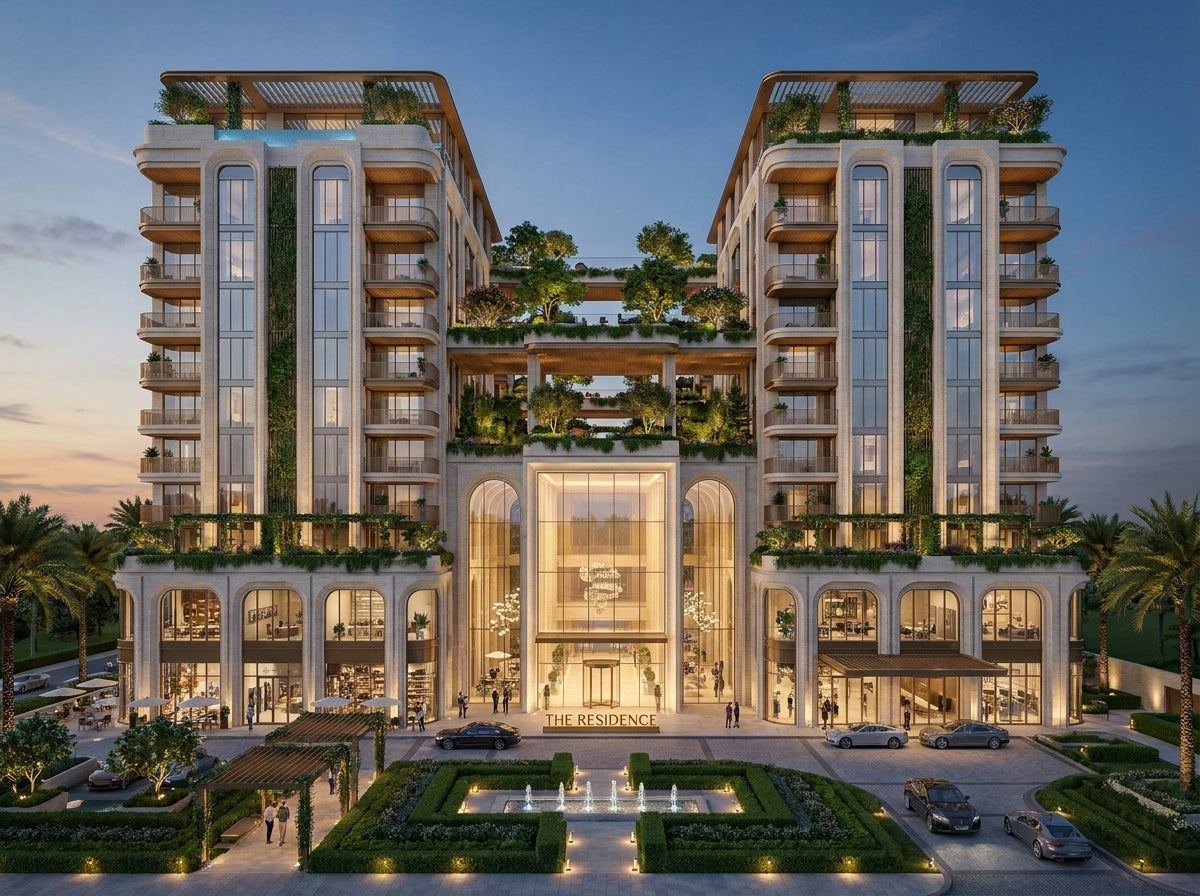 Twin-Tower Sky Garden Apartments