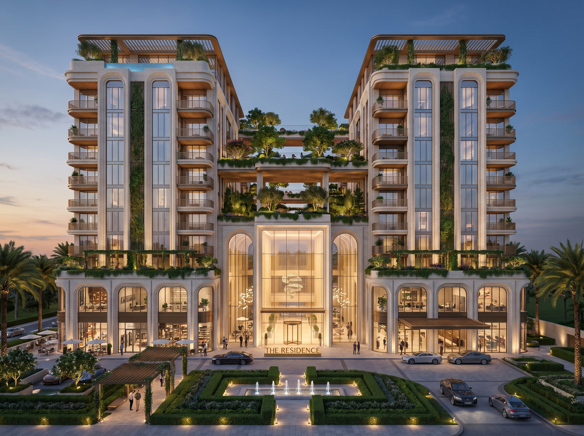 Twin-Tower Sky Garden Apartments