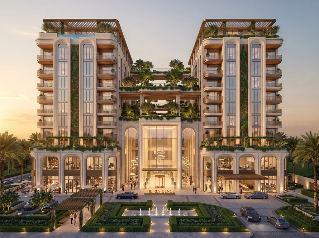 Twin-Tower Sky Garden Apartments
