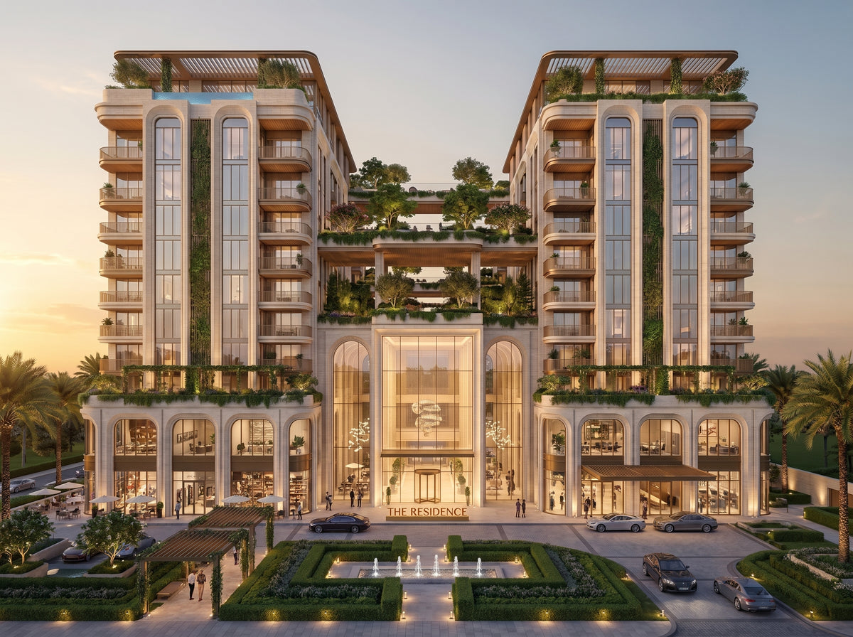 Twin-Tower Sky Garden Apartments