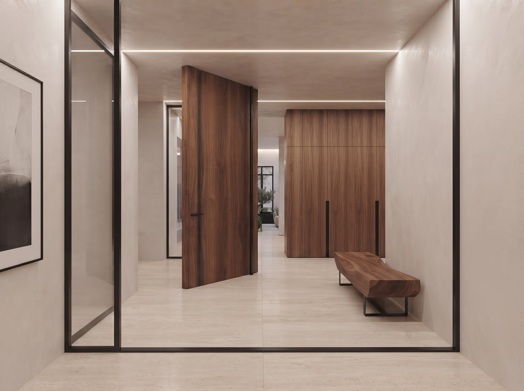 The Onyx Crest Residence | Modern Minimalist Luxury Bungalow Design