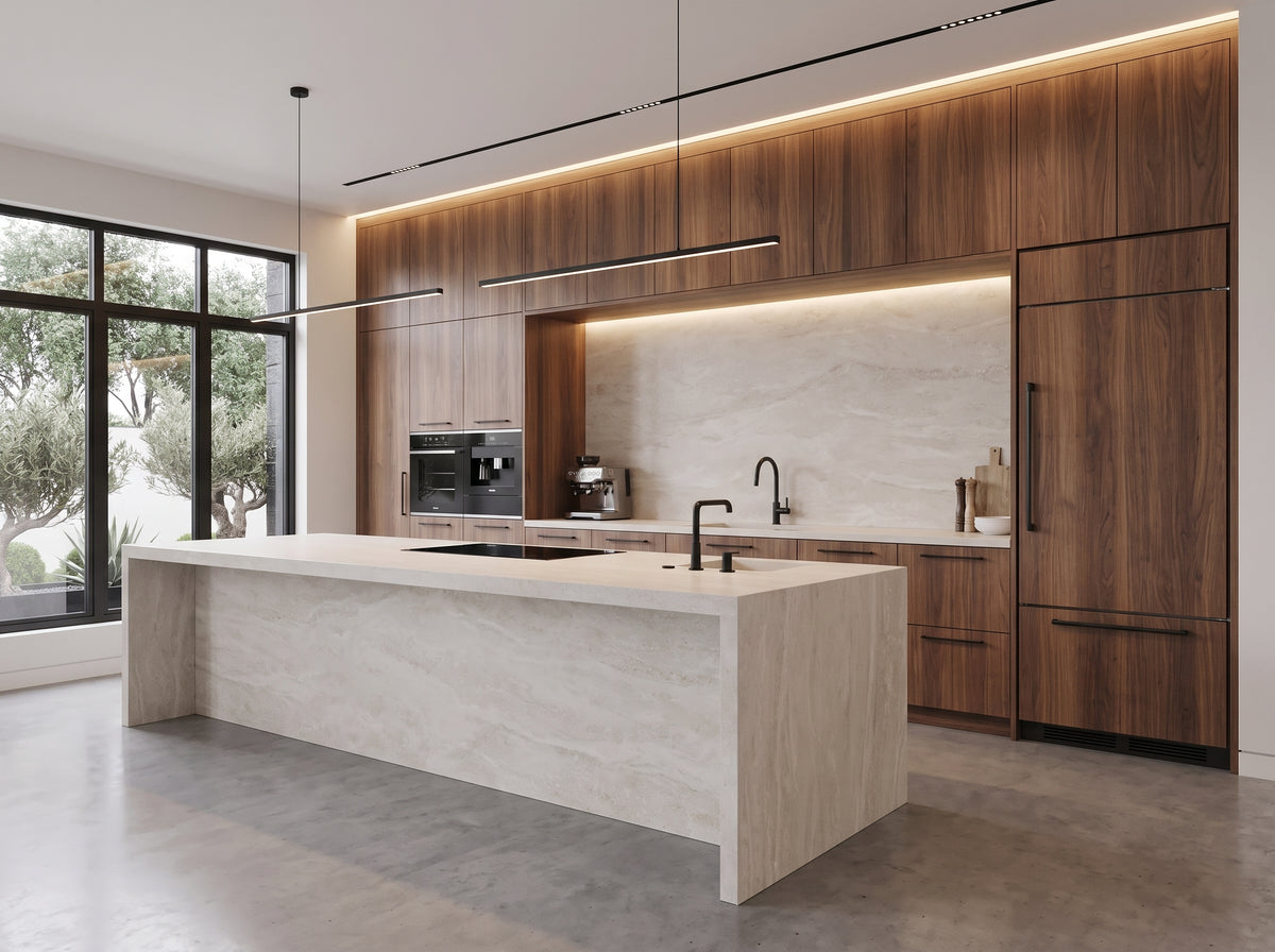 The Onyx Crest Residence | Modern Minimalist Luxury Bungalow Design