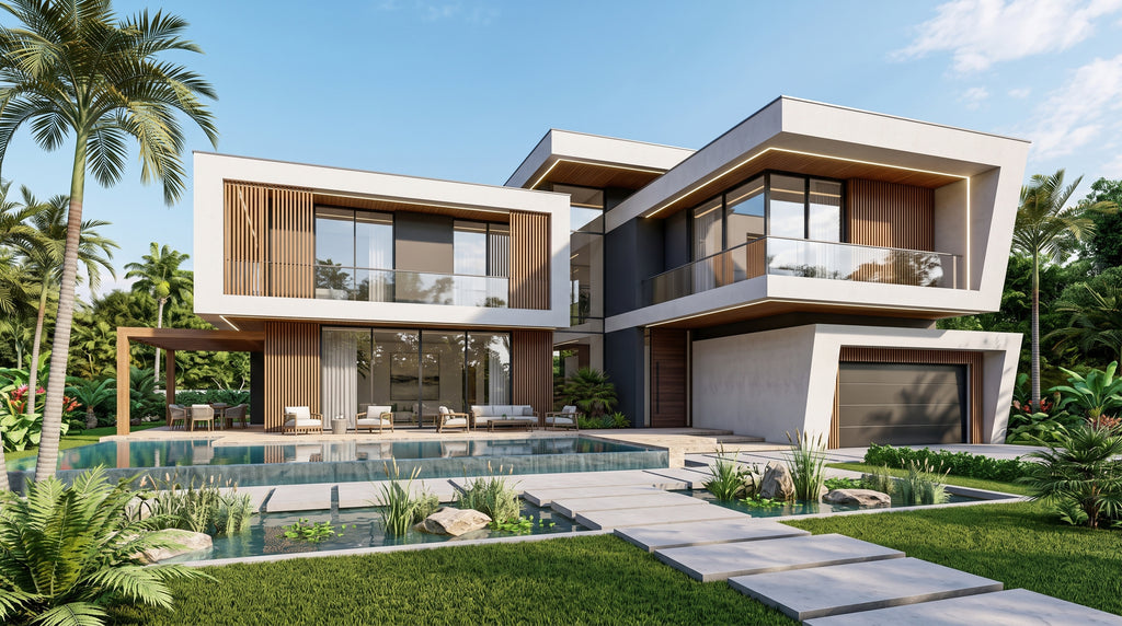 Villa Luminosa | The Horizon Sanctuary — Modern Tropical Luxury Villa Plan