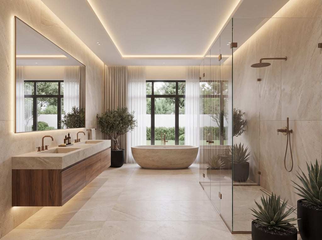 The Onyx Crest Residence | Modern Minimalist Luxury Bungalow Design