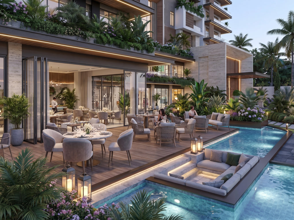 LAZURE URBAN ADRESS /Premium Contemporary Tropical Residential Apartment Development