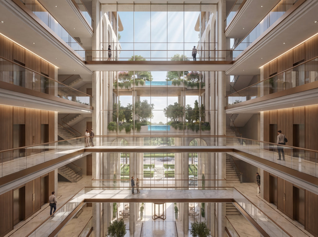 Twin-Tower Sky Garden Apartments