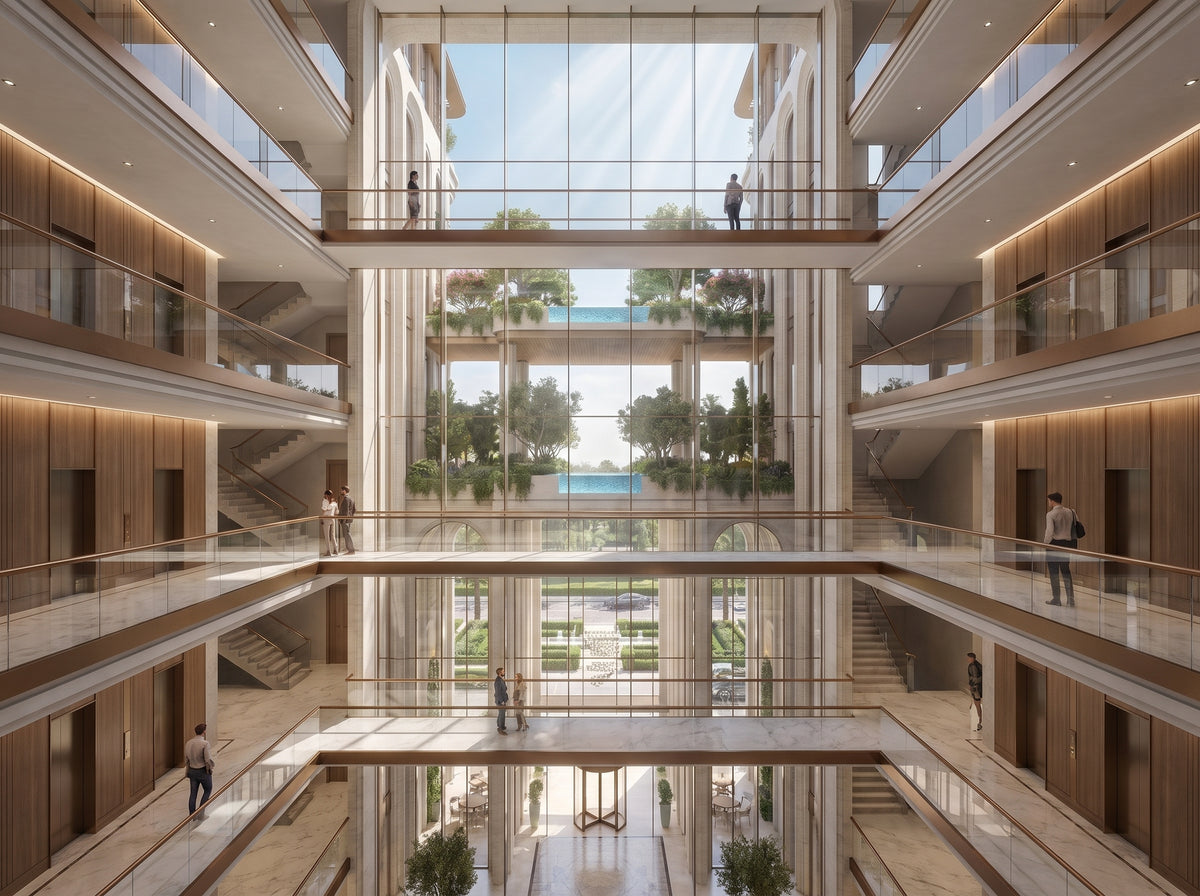Twin-Tower Sky Garden Apartments