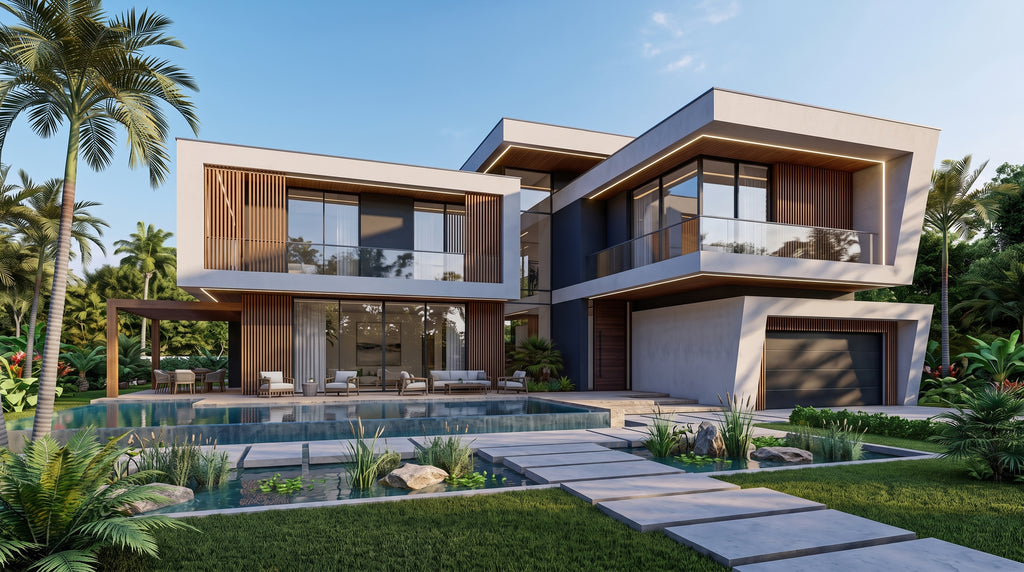 Villa Luminosa | The Horizon Sanctuary — Modern Tropical Luxury Villa Plan